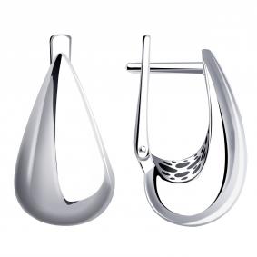 Серьги из белого золота МАГНАТ М60045Б М60045Б фото