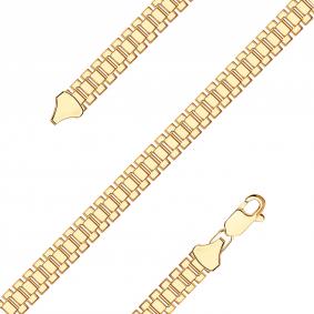 Золотой браслет МАГНАТ М7014 М7014 фото