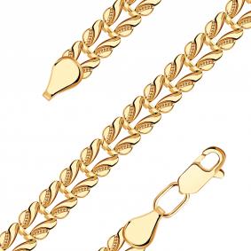 Золотой браслет плетение Фантазийное МАГНАТ М7021 М7021 фото