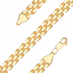 Золотой браслет МАГНАТ М7027 М7027 фото