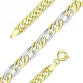 Браслет плетение Фантазийное из лимонного золота МАГНАТ М7107Л М7107Л фото