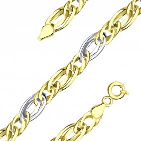 Браслет плетение Фантазийное из лимонного золота МАГНАТ М7109Л М7109Л фото