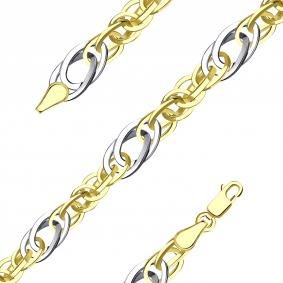 Браслет плетение Фантазийное из лимонного золота МАГНАТ М7110Л М7110Л фото