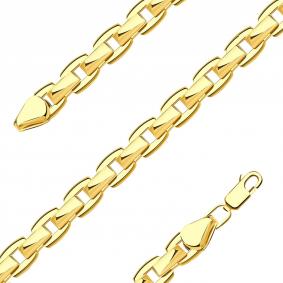 Цепь плетение Фантазийное из лимонного золота МАГНАТ М8008Л М8008Л фото