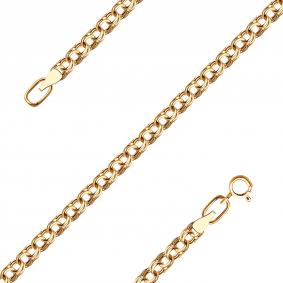 Золотая цепь плетение Бисмарк МАГНАТ М8040200 М8040200 фото