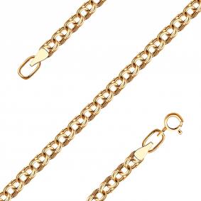 Золотая цепь плетение Бисмарк МАГНАТ М8050200П М8050200П фото