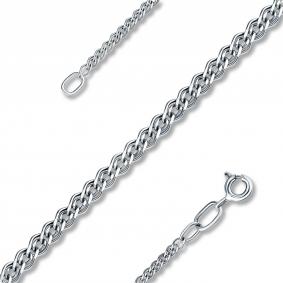 Цепь плетение Нонна из белого золота МЦЗ МЦЗ8035155Р МЦЗ8035155Р фото