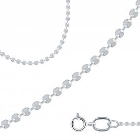 Цепь плетение Перлина из белого золота МЦЗ МЦЗ8150307Р МЦЗ8150307Р фото