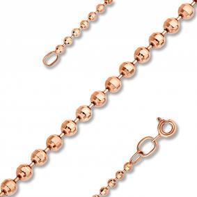 Золотая цепь плетение Перлина МЦЗ МЦЗ8250307 МЦЗ8250307 фото