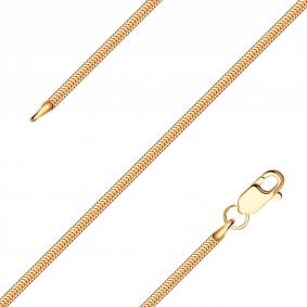 Золотая цепь плетение Снейк (Тонда) TALANT НЦ12-078-50 НЦ12-078-50 фото