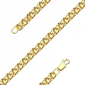 Цепь плетение Бисмарк из лимонного золота TALANT НЦ15-316-70 НЦ15-316-70 фото