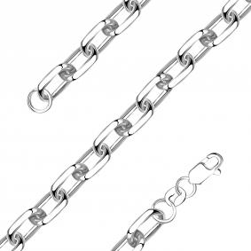 Цепь плетение Якорное из белого золота TALANT НЦ18-2063-80 НЦ18-2063-80 фото