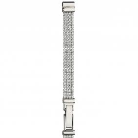 Серебряный браслет Platinor-Чайка П016501.0.8 с фианитом П016501.0.8 фото
