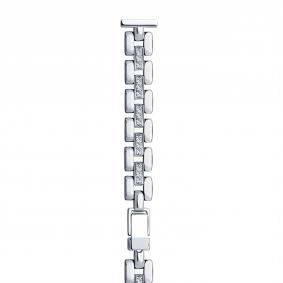 Серебряный браслет Platinor-Чайка П046580 с фианитом П046580 фото