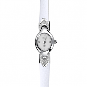 Серебряные часы Platinor-Чайка П200406А с фианитом П200406А фото