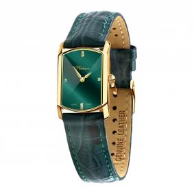 Часы Российского часового завода Platinor-Чайка из комбинированного металла с фианитом П45730-РЗ П45730-РЗ фото