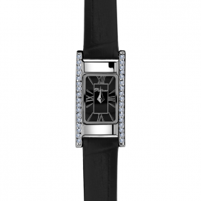 Серебряные часы Platinor-Чайка П90506-ЦЧ с фианитом П90506-ЦЧ фото