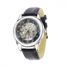 Часы механические из серебра Platinor-Чайка П96400 П96400 фото