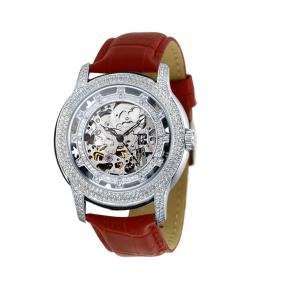 Часы механические из серебра Platinor-Чайка с фианитом П96406-1 П96406-1 фото