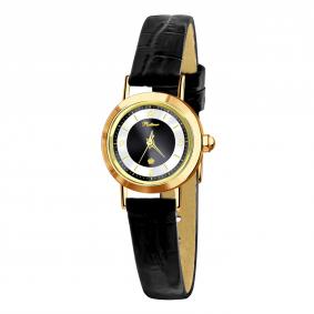 Часы Российского часового завода Platinor-Чайка из комбинированного металла П98130-2-ЦЧБ П98130-2-ЦЧБ фото