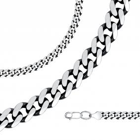 Цепь плетение Панцирное из черненого серебра Высоковы 585 ПГВ120-Ч ПГВ120-Ч фото