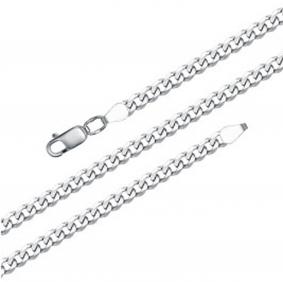 Серебряная цепь плетение Панцирное Высоковы 585 ПГВ80-Р ПГВ80-Р фото