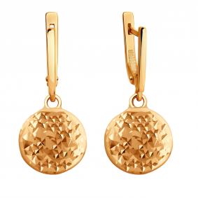 Золотые серьги Радуга Р201А Р201А фото