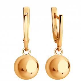 Золотые серьги Радуга Р282 Р282 фото