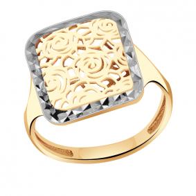 Золотое кольцо Красносельский ювелир РАКд639-3859 РАКд639-3859 фото