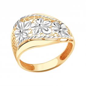 Золотое кольцо Красносельский ювелир РАКд680-4008 РАКд680-4008 фото