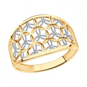 Золотое кольцо Красносельский ювелир РАКд698-4049 РАКд698-4049 фото