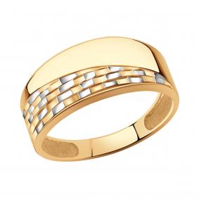 Золотое кольцо Красносельский ювелир РАКд708-4062 РАКд708-4062 фото