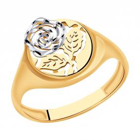 Золотое кольцо Красносельский ювелир РАКд719-4098 РАКд719-4098 фото