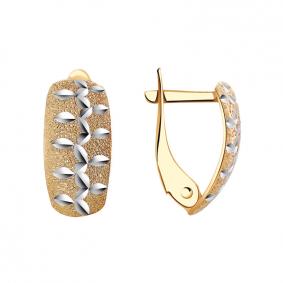 Золотые серьги Красносельский ювелир РАС523-1667 РАС523-1667 фото