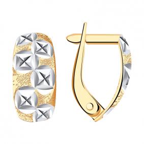 Золотые серьги Красносельский ювелир РАС527-1667 РАС527-1667 фото