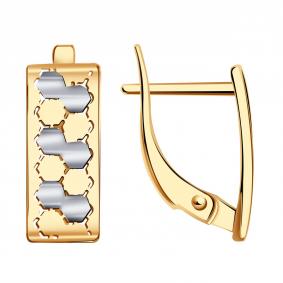 Золотые серьги Красносельский ювелир РАСд1000-3907 РАСд1000-3907 фото