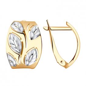 Золотые серьги Красносельский ювелир РАСд791-3391 РАСд791-3391 фото