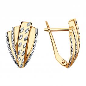 Золотые серьги Красносельский ювелир РАСд956-3827 РАСд956-3827 фото