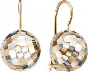 Золотые серьги Красносельский ювелир РАСд960-3838 РАСд960-3838 фото