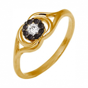 Золотое кольцо Красносельский ювелир РК2768 РК2768 фото