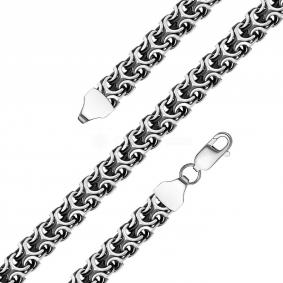 Серебряный браслет плетение Аллигатор Высоковы 585 РМЗ70-Р РМЗ70-Р фото