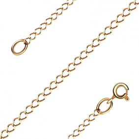 Золотая цепь плетение Ромб Красносельский ювелир РО-040-Ц РО-040-Ц фото