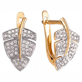 Золотые серьги Красносельский ювелир РС2192 РС2192 фото