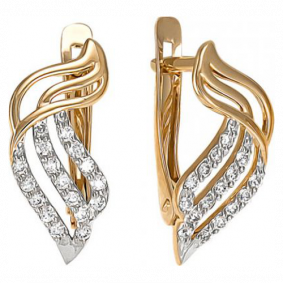 Золотые серьги Красносельский ювелир РС2278 РС2278 фото