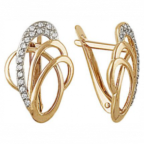 Золотые серьги Красносельский ювелир РС2423 РС2423 фото