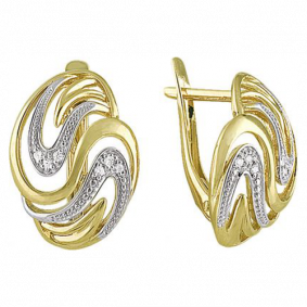 Золотые серьги Красносельский ювелир РС2718 РС2718 фото