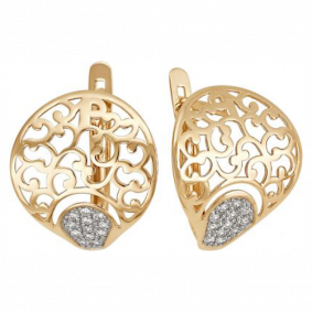 Золотые серьги Красносельский ювелир РСд2837 РСд2837 фото