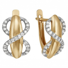 Золотые серьги Красносельский ювелир РСд3044 РСд3044 фото