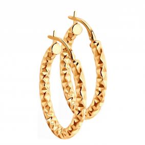 Золотые серьги Радуга РТ-11058 РТ-11058 фото