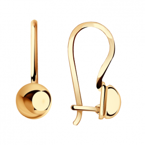 Золотые серьги Красносельский ювелир С0077 С0077 фото